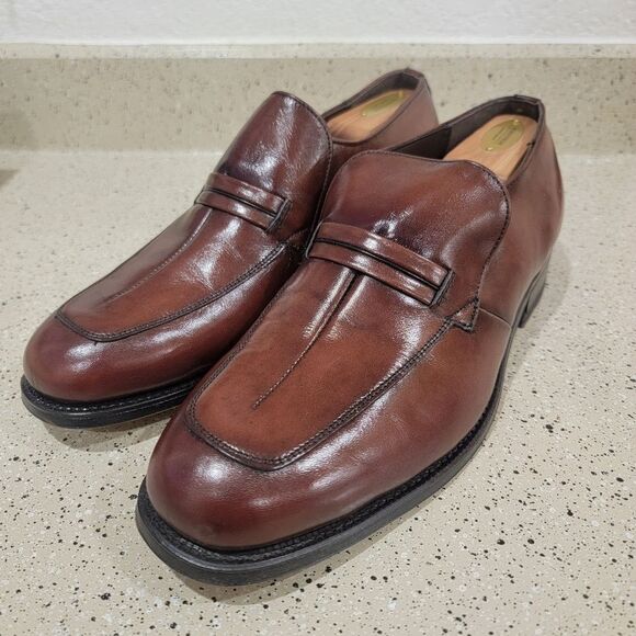 Vintage Nunn Bush Mens Loafer Brown Leather 9.5 EEE 324089 6 main image 11